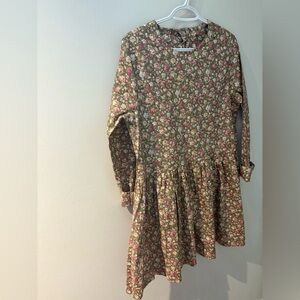 Floral Long-Sleeve women’s Dress